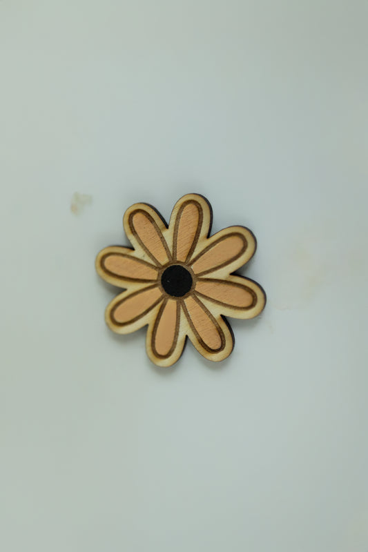 Wood Magnet - Country Cream - Set of 2
